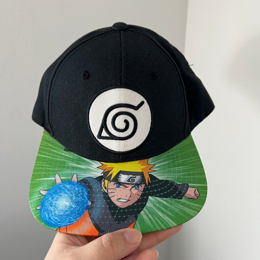 Vintage Naruto Shippuden Collection VIZ Media Snapback Hat One Size Fits Most